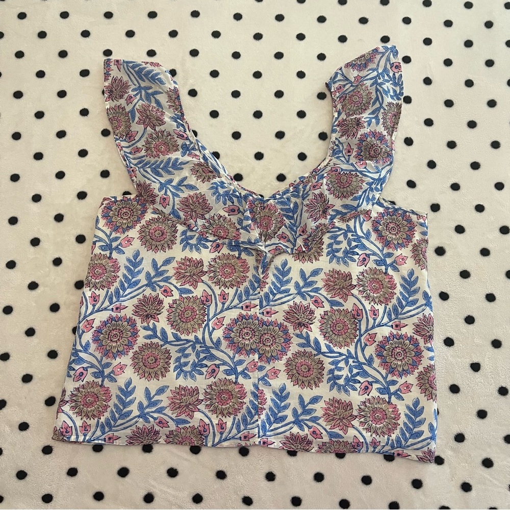 J. Crew Floral Top Women’s Size XL - Picture 8 of 8